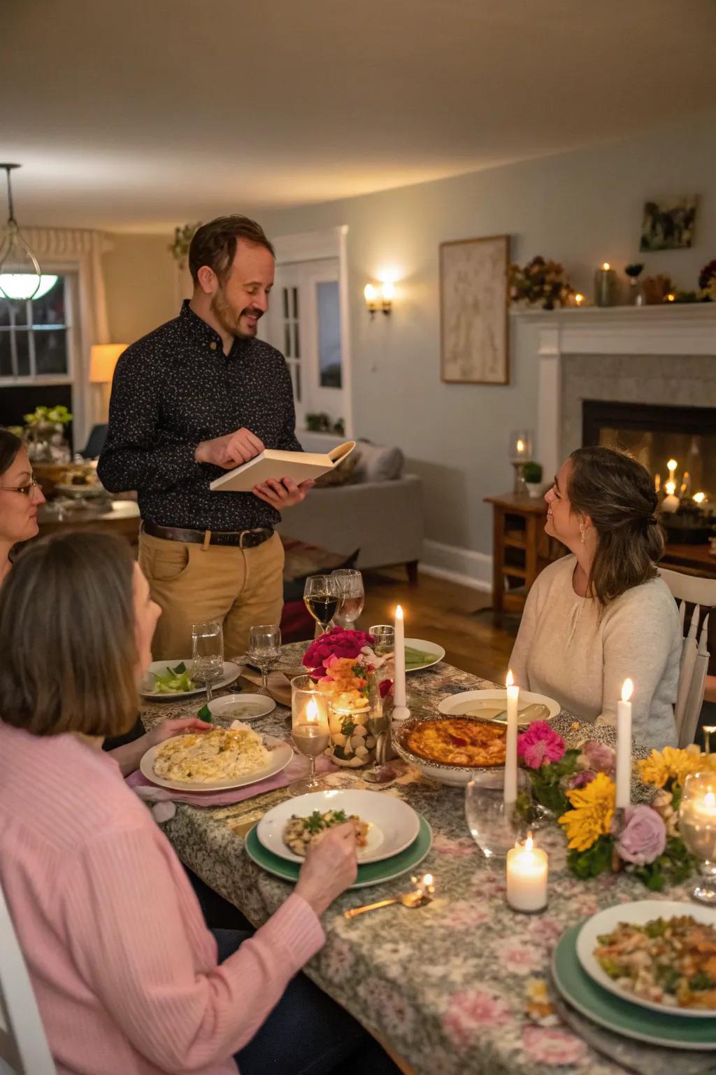 Create a deeper connection by sharing the stories behind your dishes with your guests.