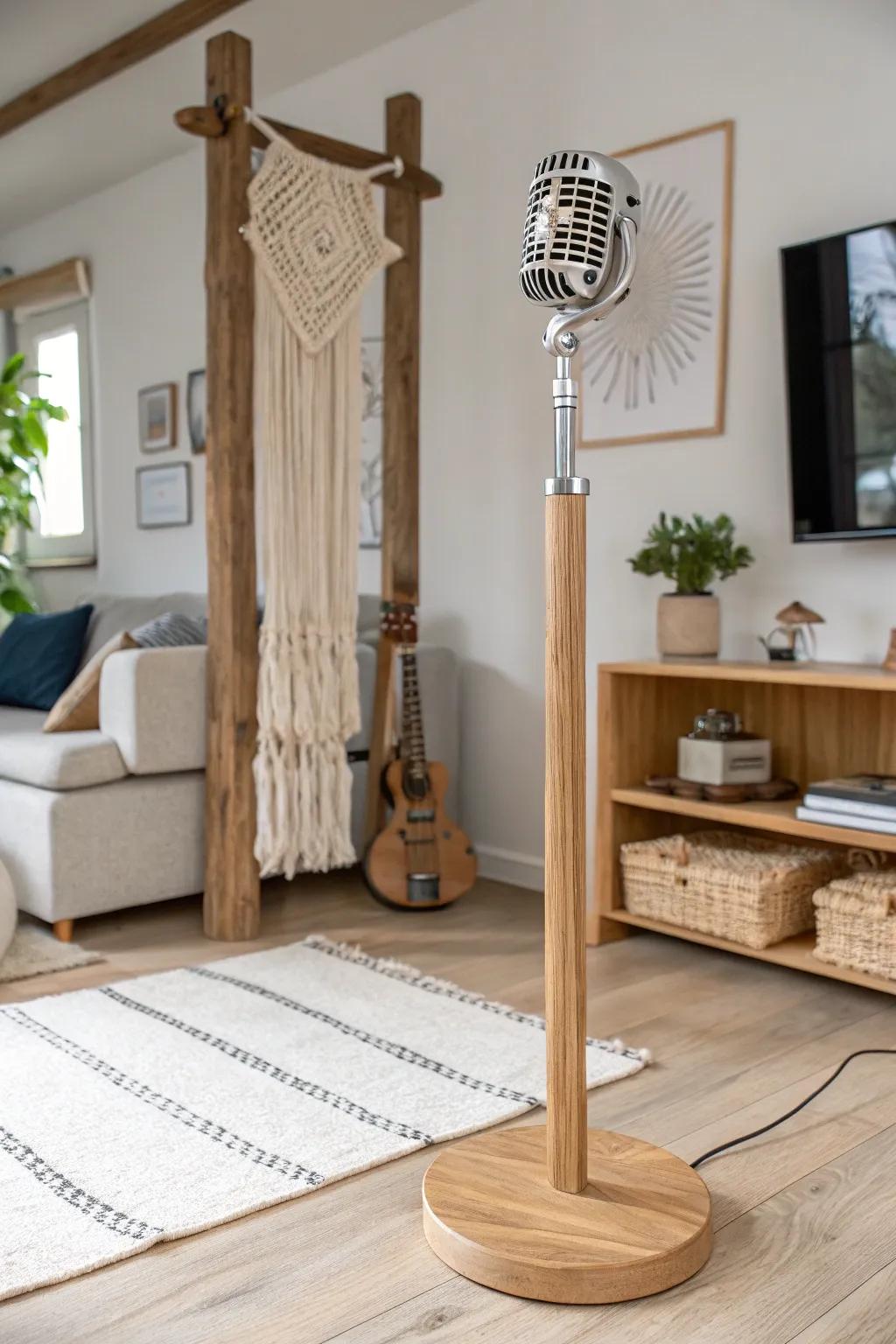 Elevate your movie night with a charming karaoke intermission—where simplicity meets fun.