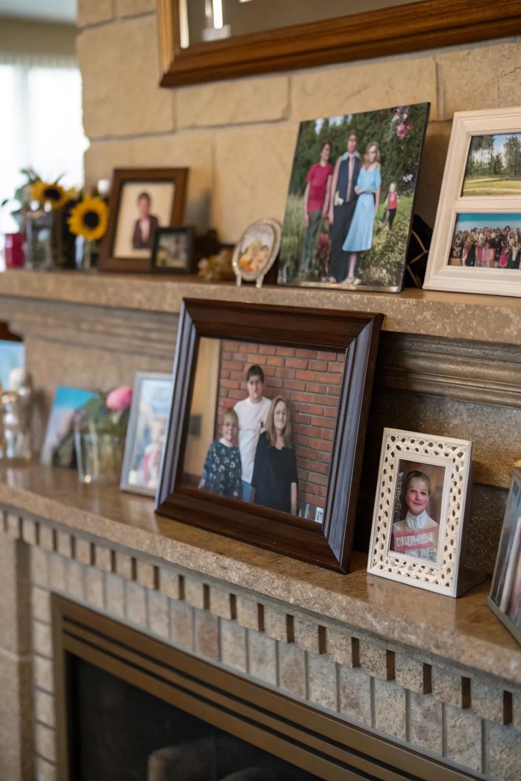 Cherish memories with a beautifully framed class photo.