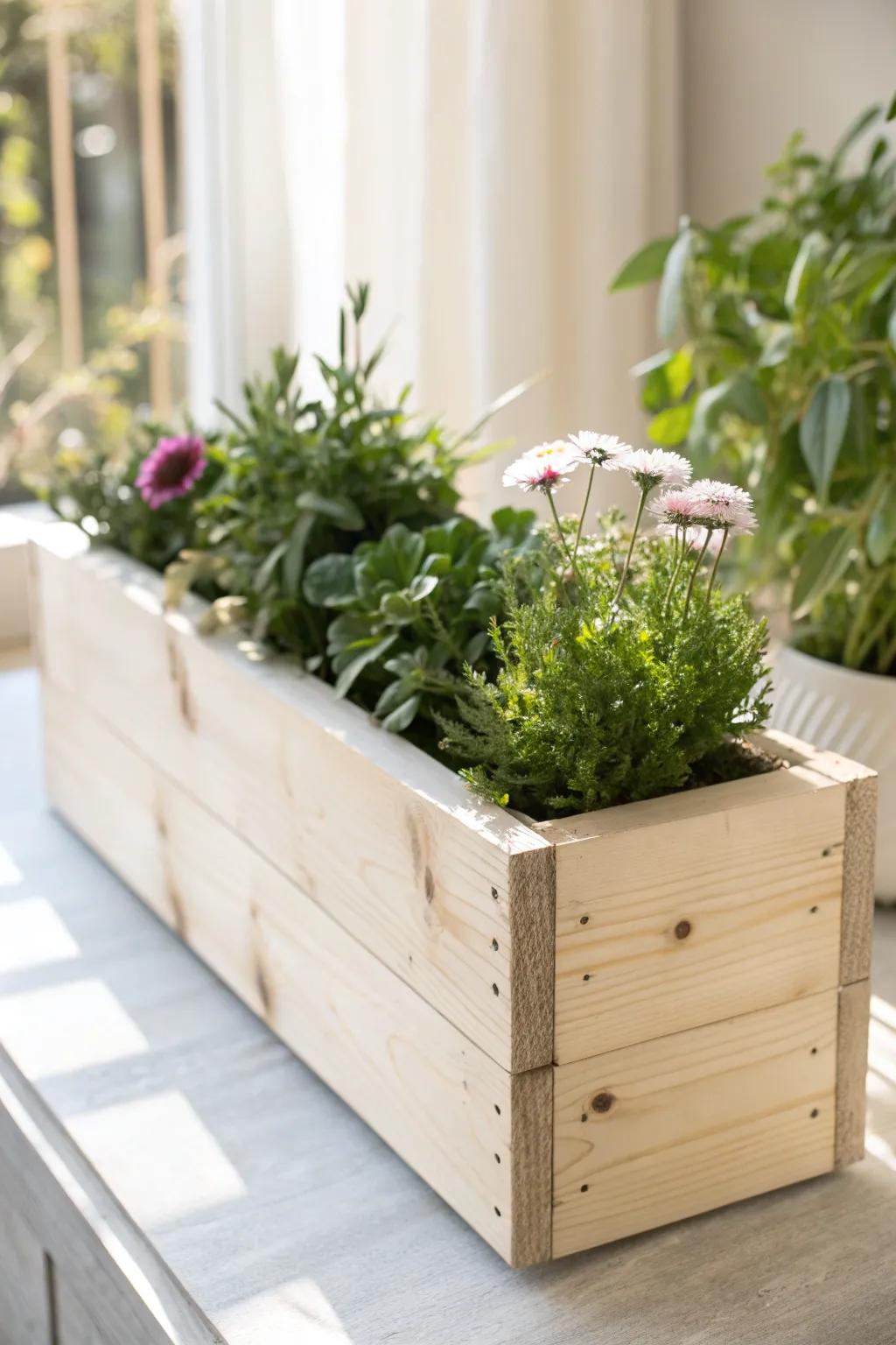 Elevate your space with a touch of nature—DIY planter boxes that blend simplicity and beauty.