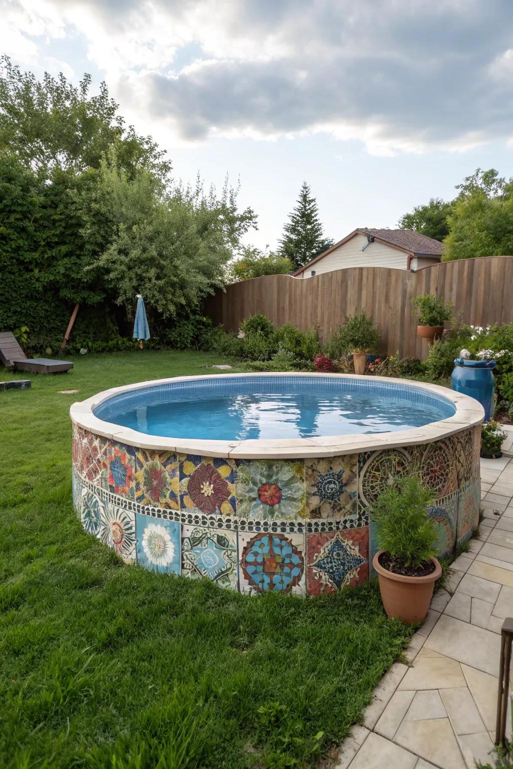 Custom liners personalize your pool with style.