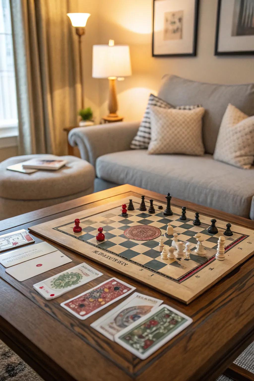 A customized family board game, celebrating family bonds and cherished memories.