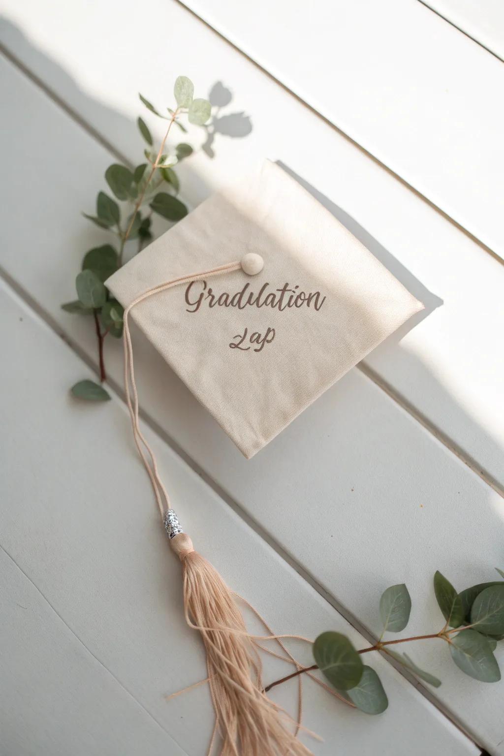 Capture the essence of your journey with a memorable movie quote on your grad cap.