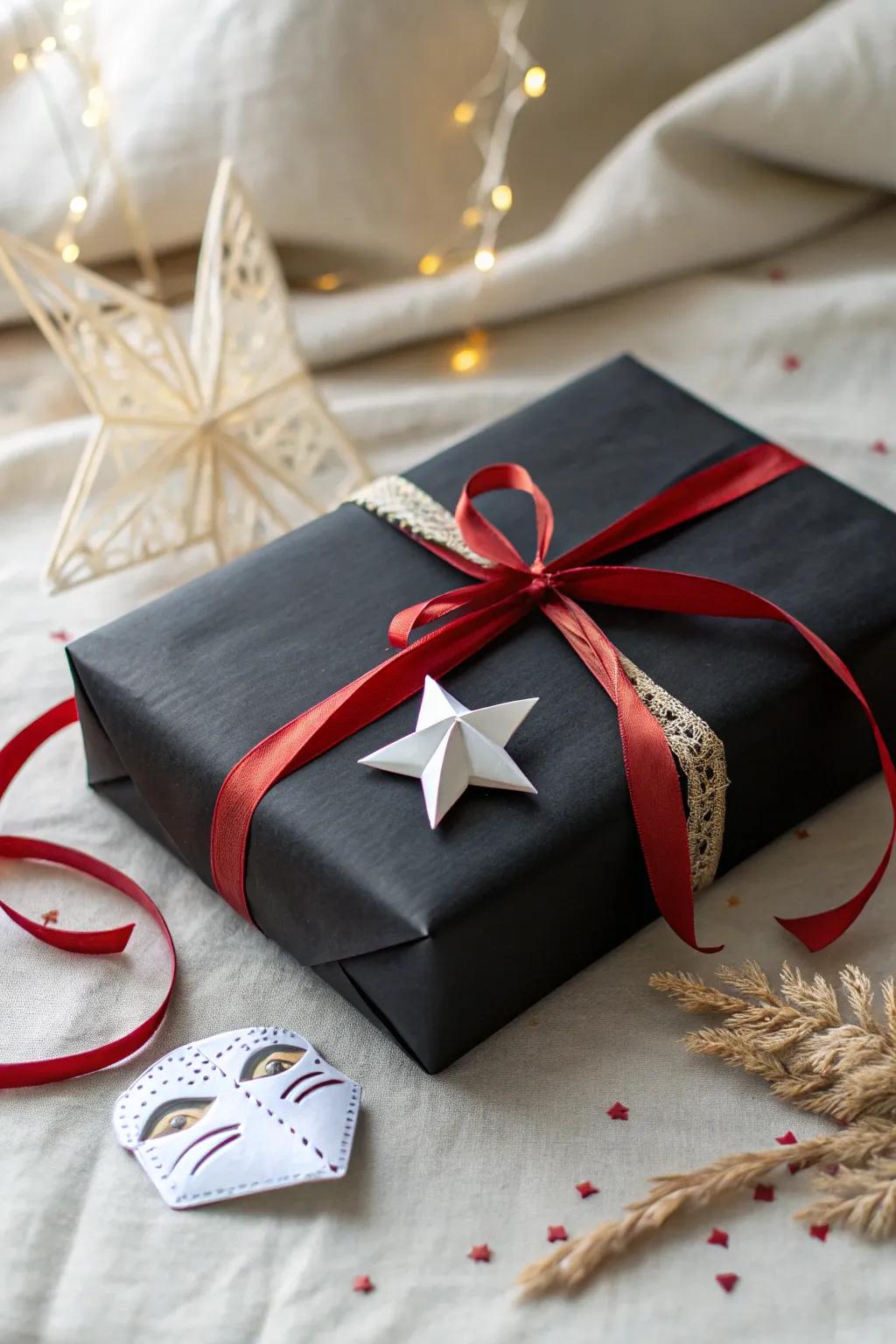 Elevate your gift-giving with ninja-themed artistry: sleek, simple, and stunning.