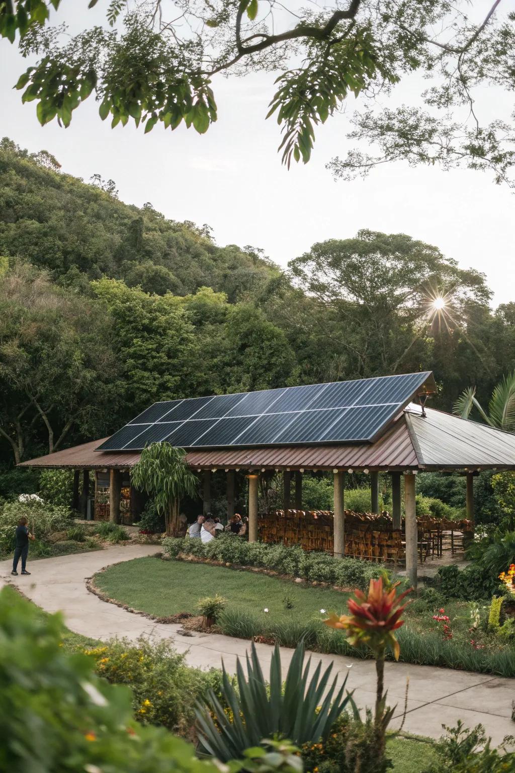 Eco-friendly venues make sustainability part of the event