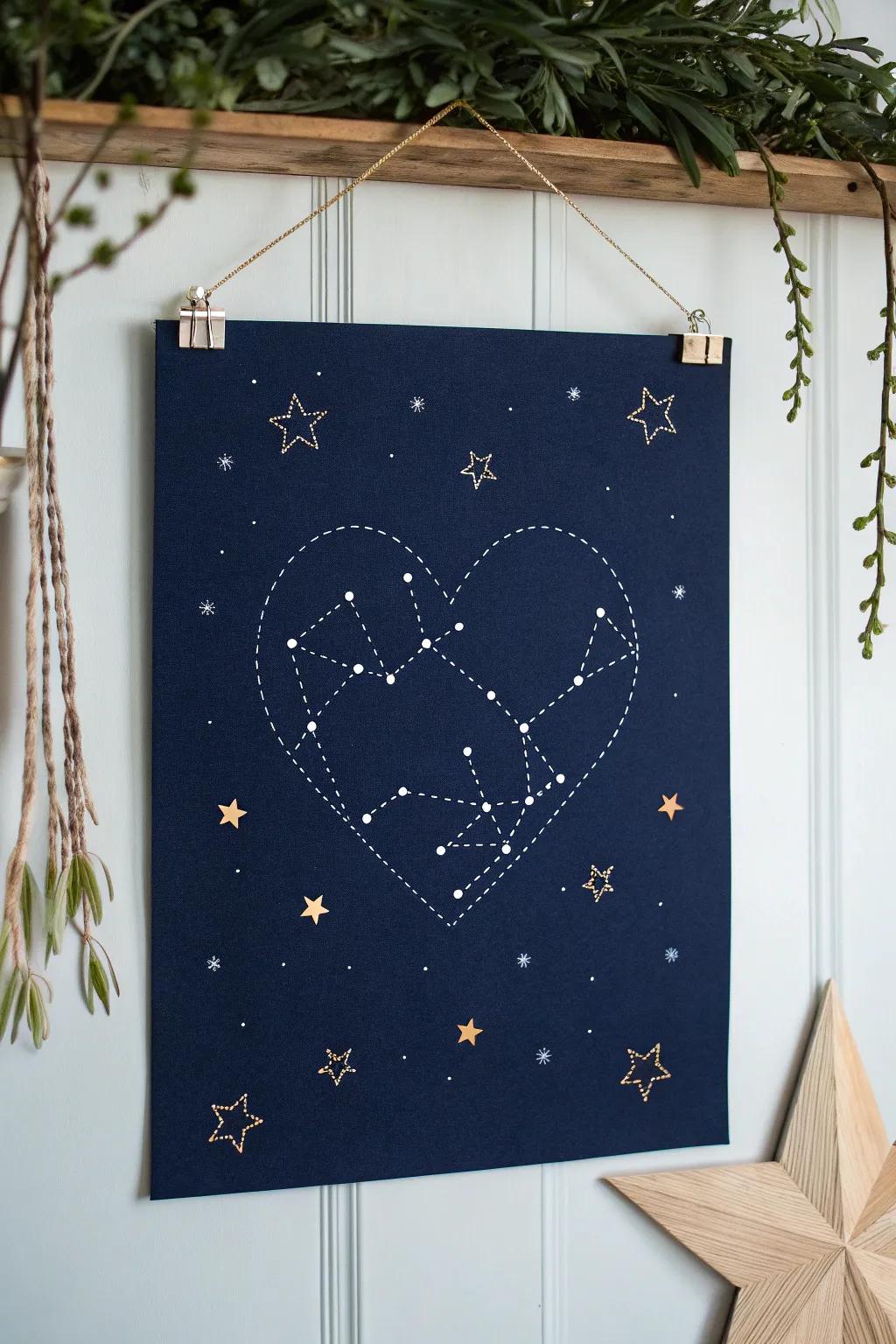 Capture her heart with a celestial embrace this Valentine's Day.