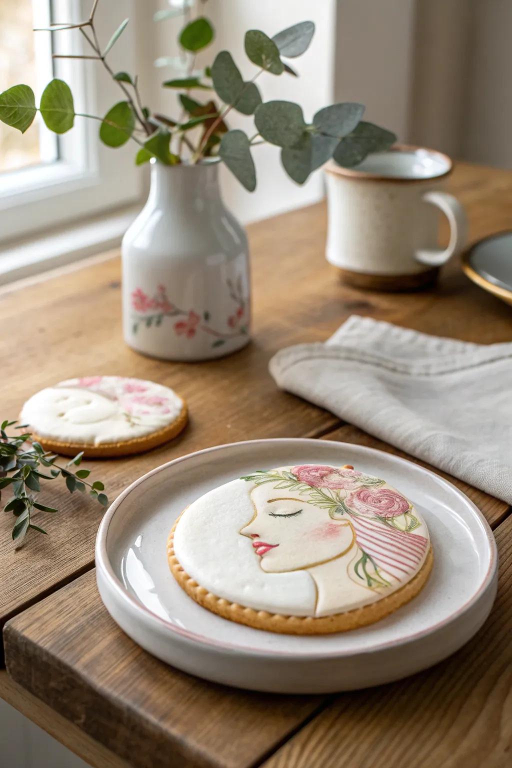 Edible Artistry: Capture your essence with a touch of sweetness.