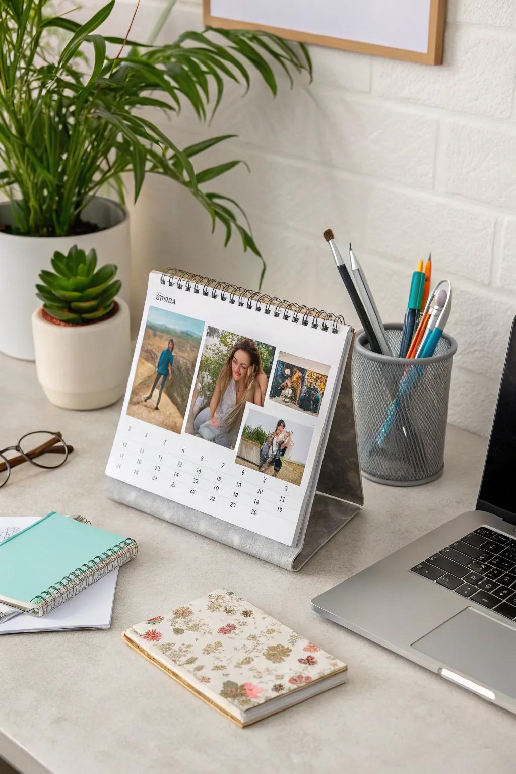 Cherish each month with a personalized photo calendar