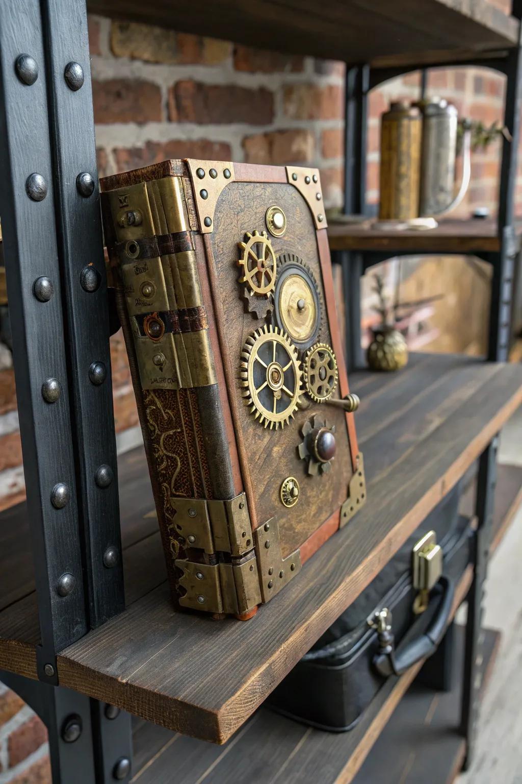 A steampunk book box for sci-fi and fantasy lovers.