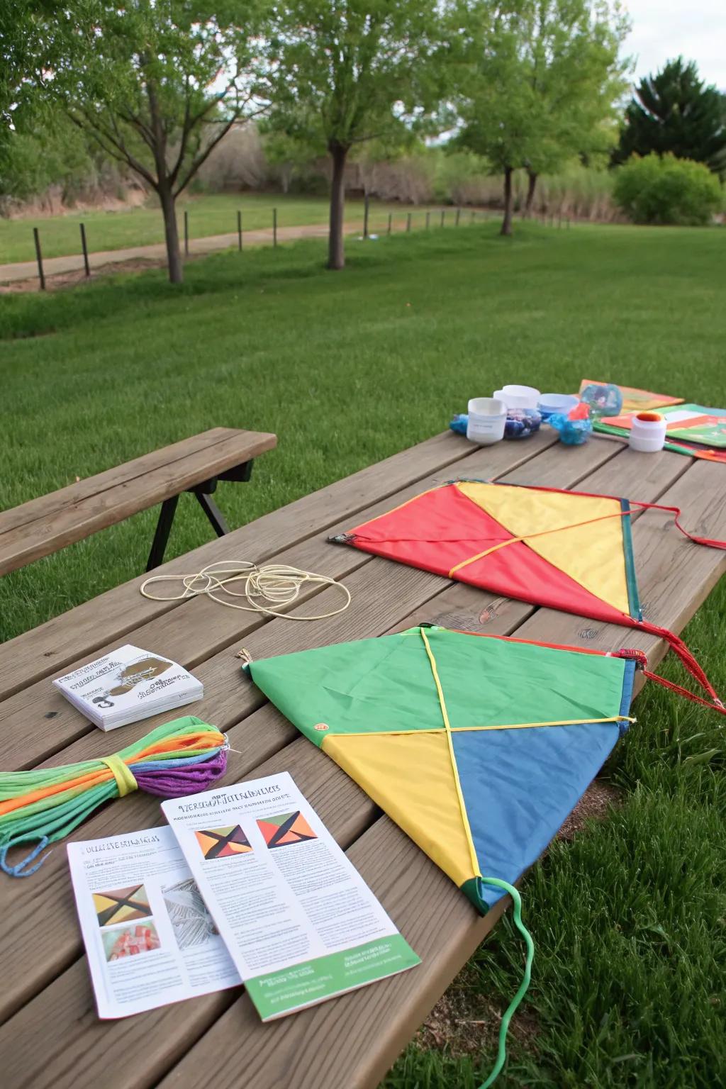 DIY kite kits for soaring fun and creativity.