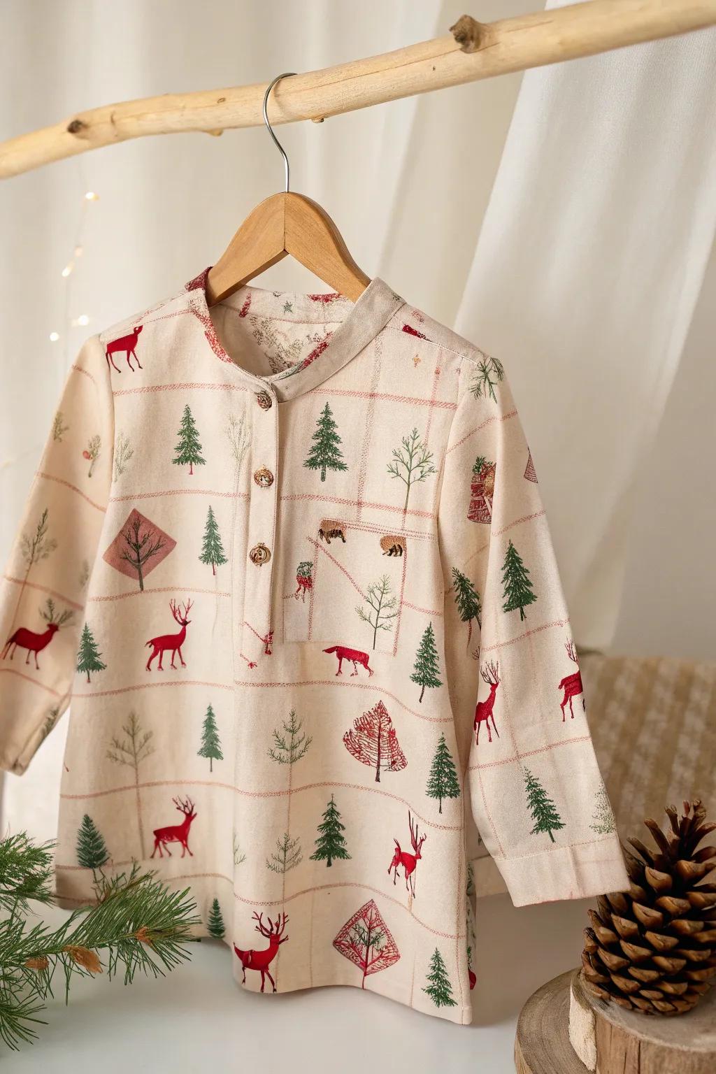 Embrace cozy cabin vibes this Christmas with plaid and woodland charm. Perfect for a stylishly warm December!