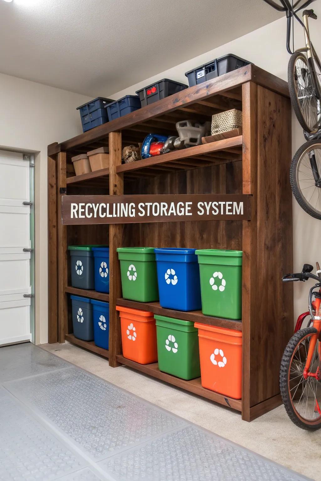 Master the Art of Organization: Elevate Your Garage Recycling with Custom Craftsmanship
