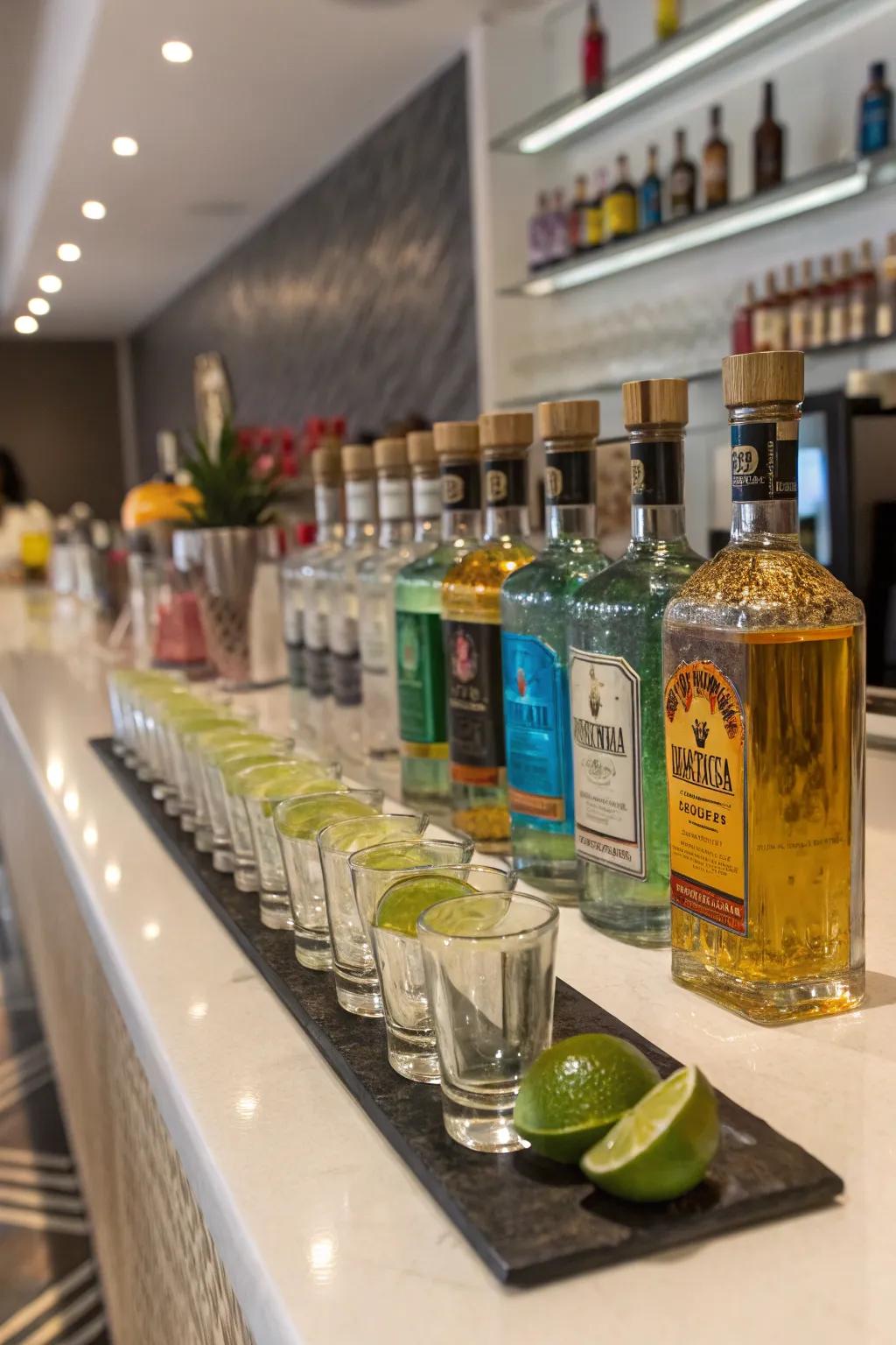 Explore the bold flavors of Mexican spirits with tequila and mezcal.