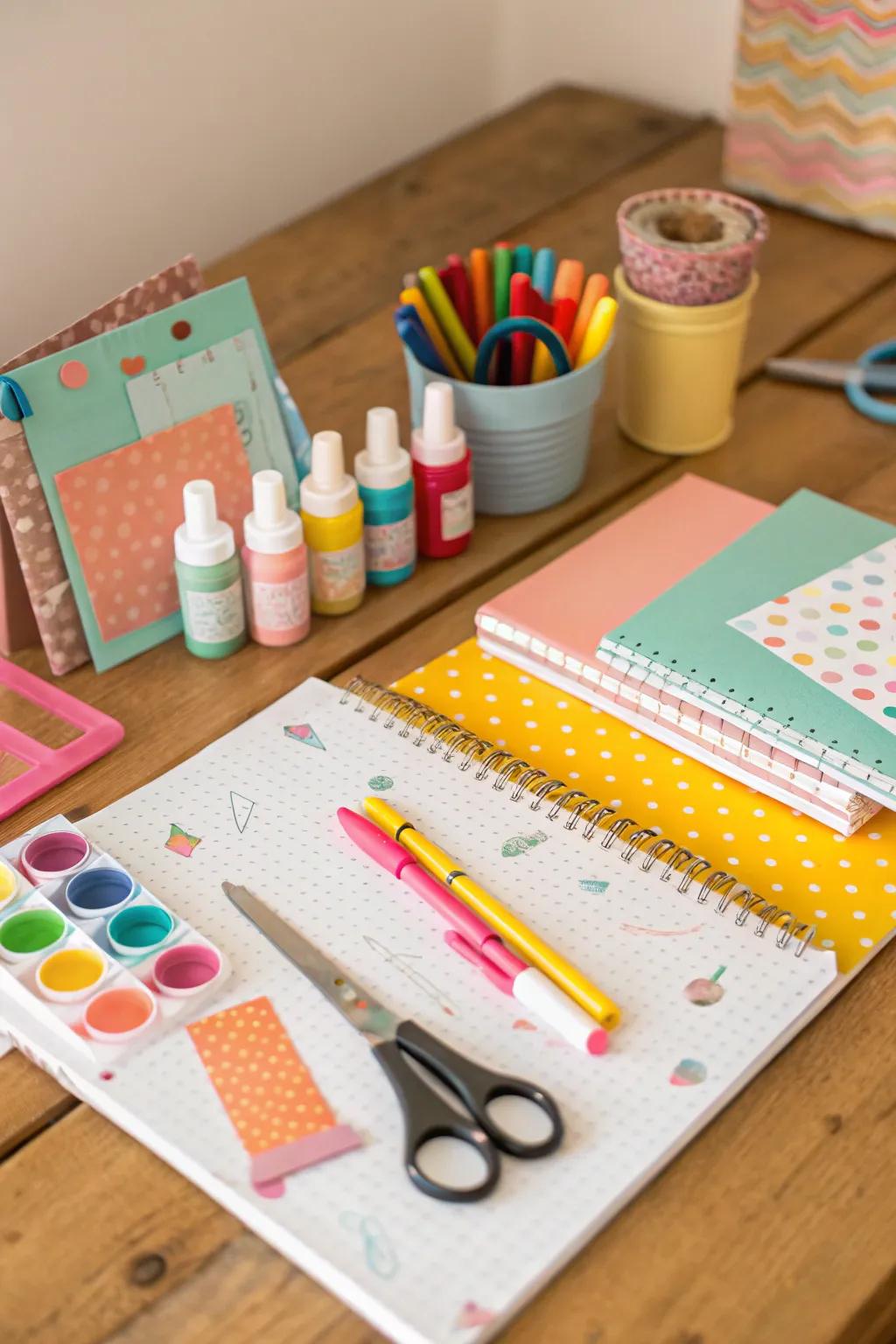 Unleash creativity with a thoughtfully assembled craft kit.