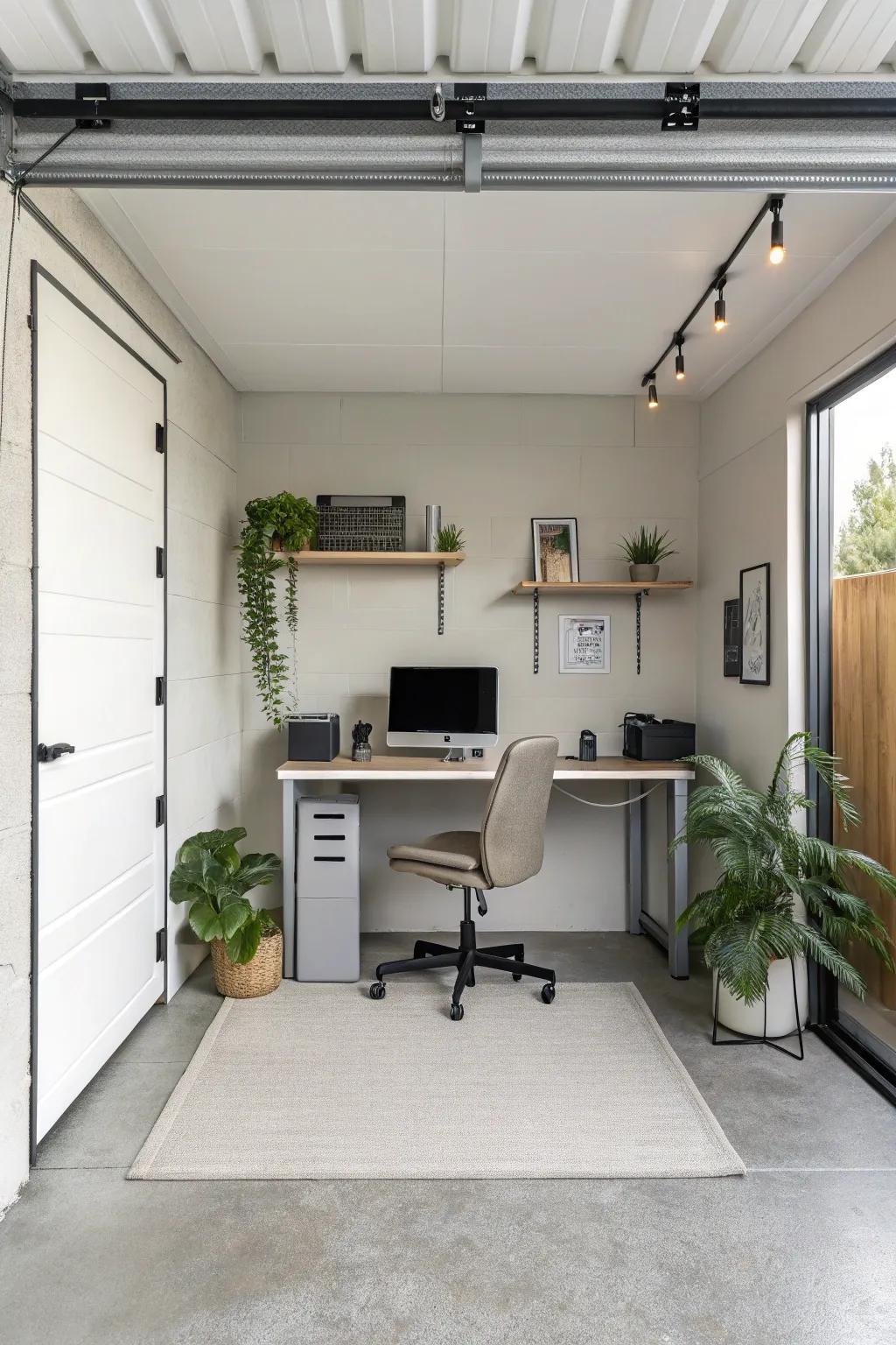 Embrace minimalism for a clutter-free and focused workspace.