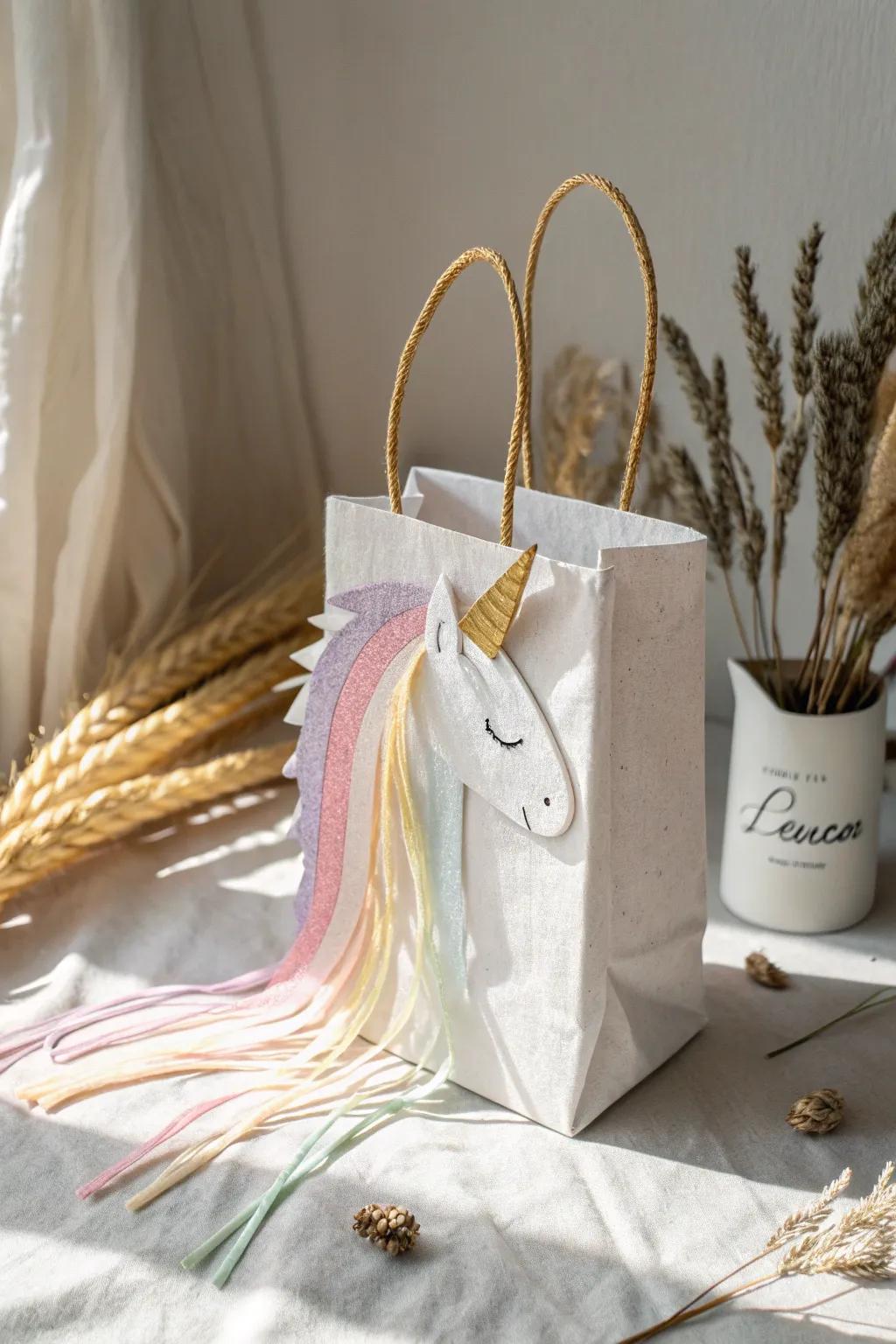 Transform Halloween with these enchanting unicorn bags, blending minimalist elegance with magical charm!