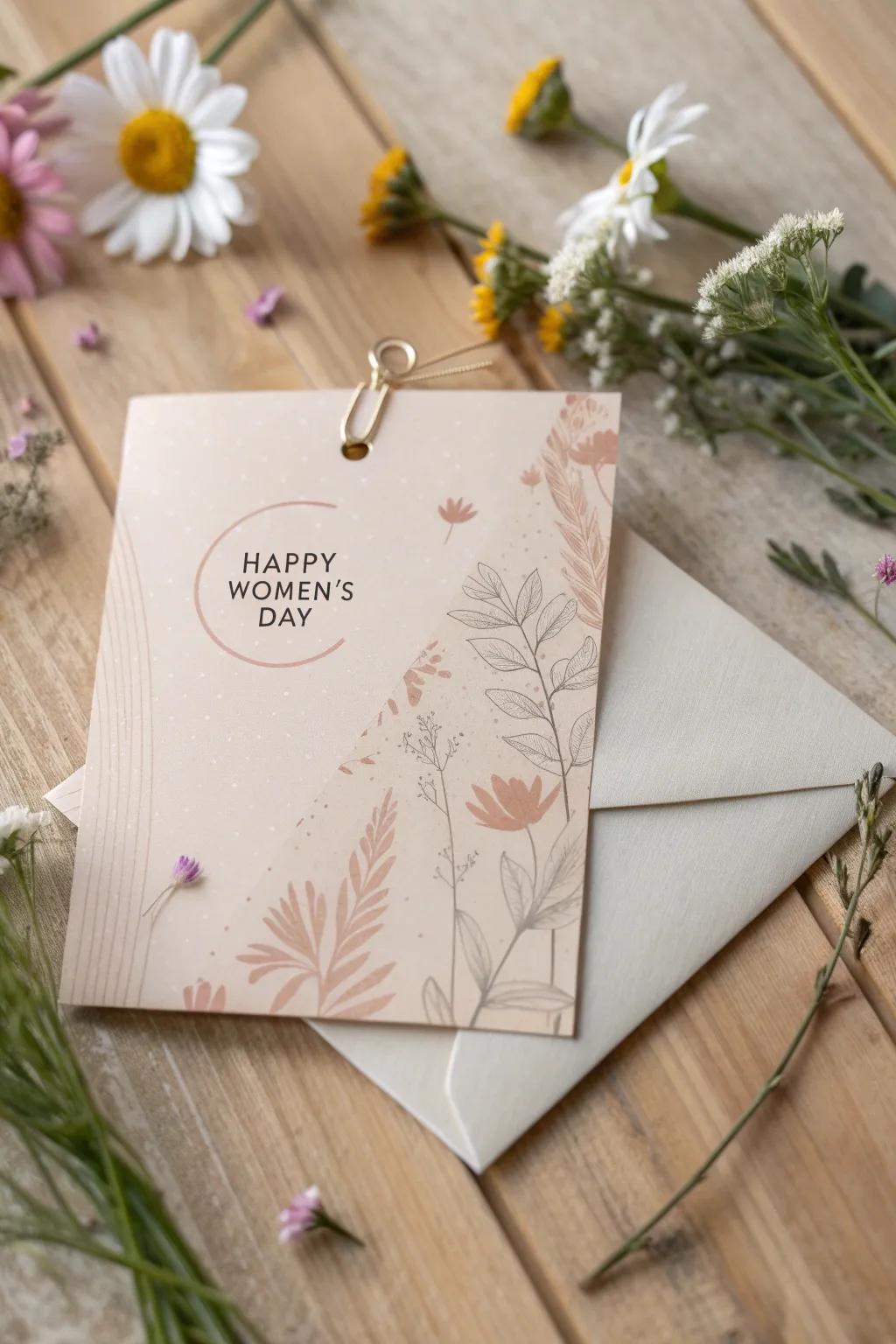 Elevate your greetings with a touch of elegance and interaction.