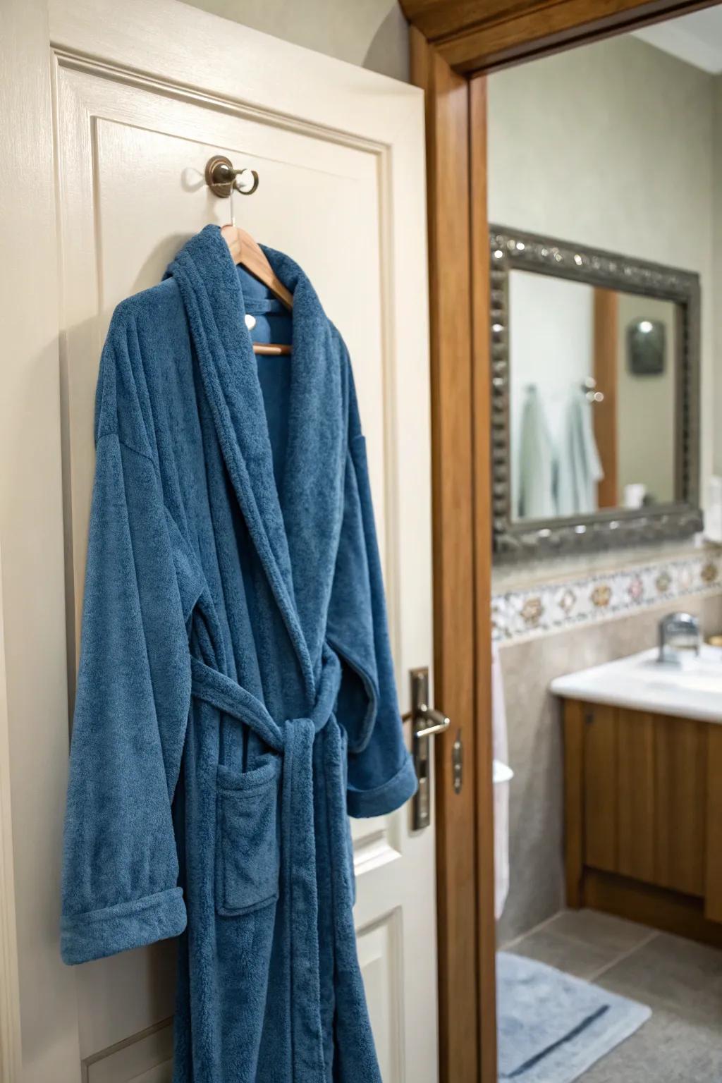 Wrap them in comfort with a luxury bathrobe.