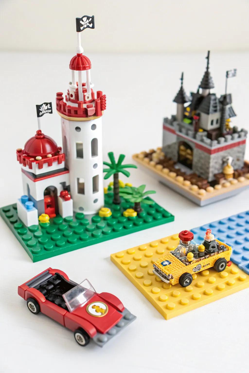 Mini Lego sets that inspire creativity and endless construction possibilities.