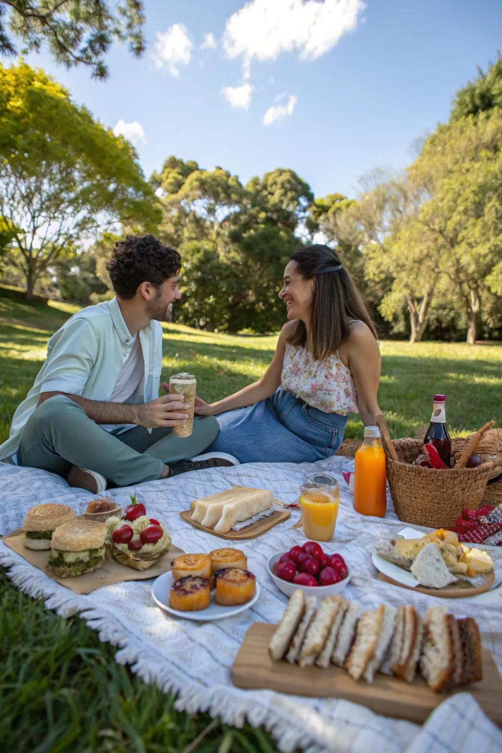 Picnic sets make outdoor adventures more enjoyable.