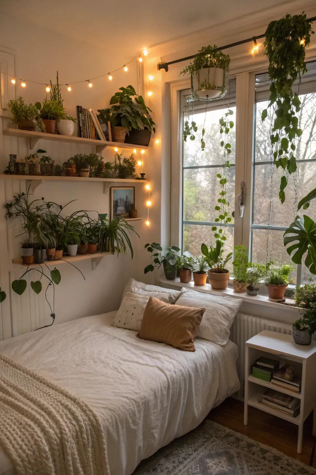 Plants bring a refreshing and natural element to your Kpop room.