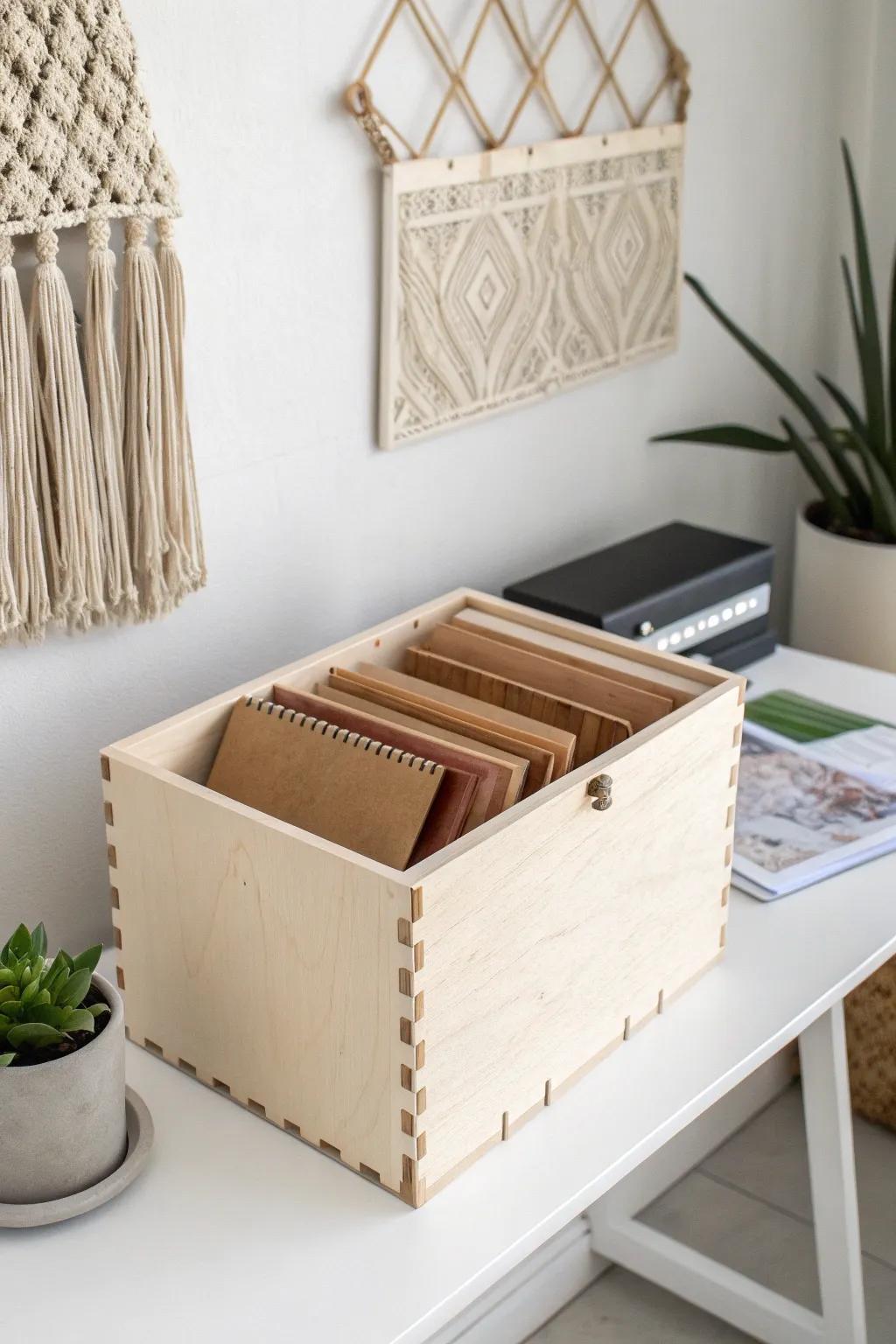 Organize with elegance: The perfect blend of Scandinavian simplicity and Boho charm.