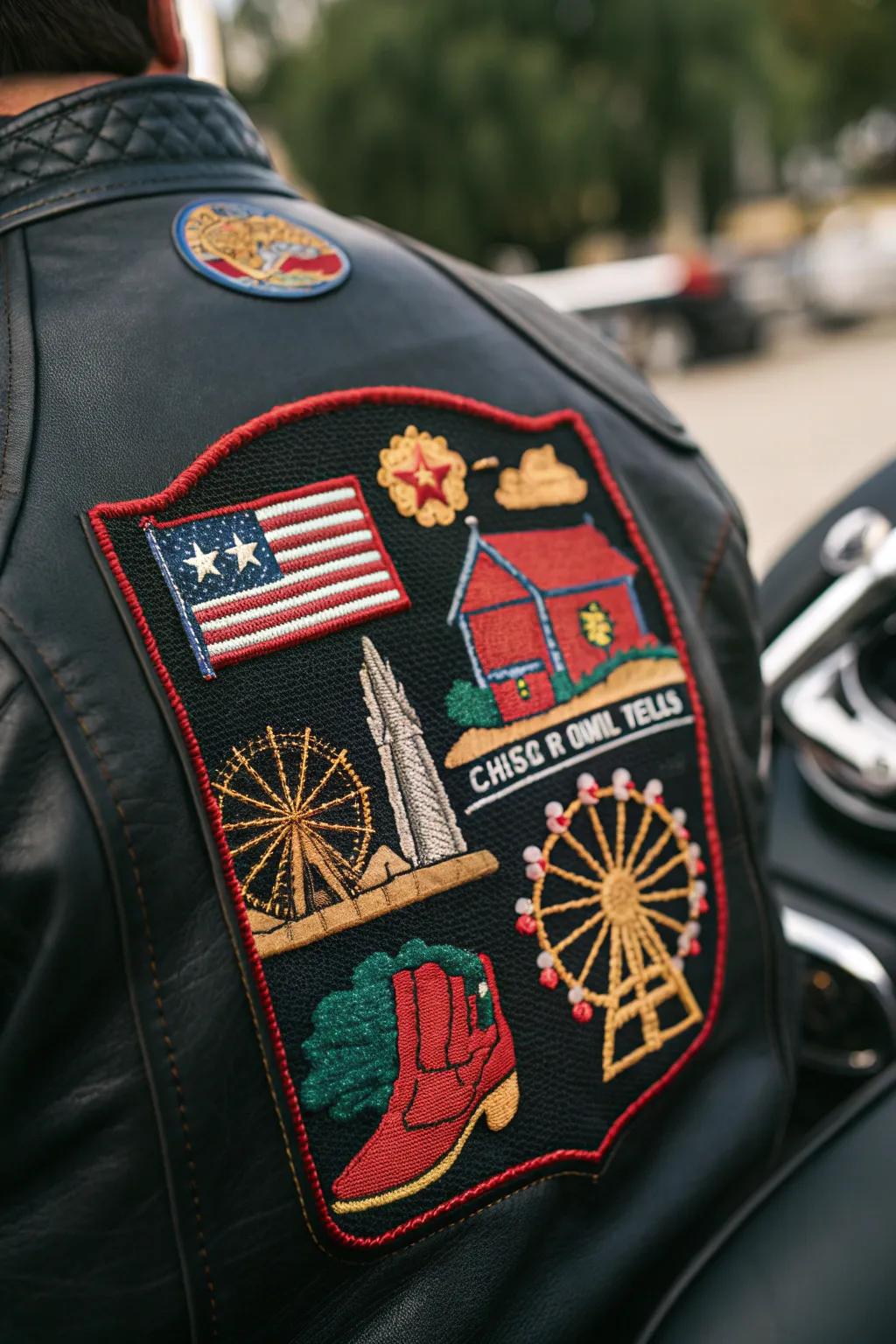Capture your journeys with a patch that tells your travel story.