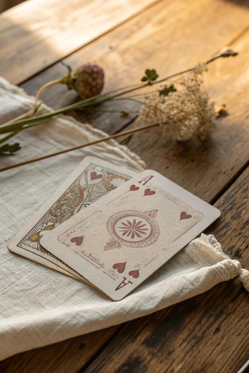 Discover the charm of nostalgia with a vintage card collection, a perfect gift for those who cherish timeless elegance.