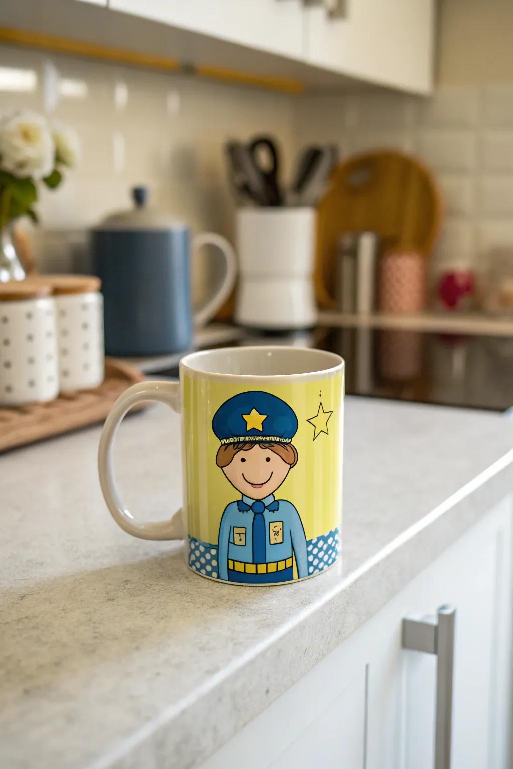 A mug to start their day with a smile.