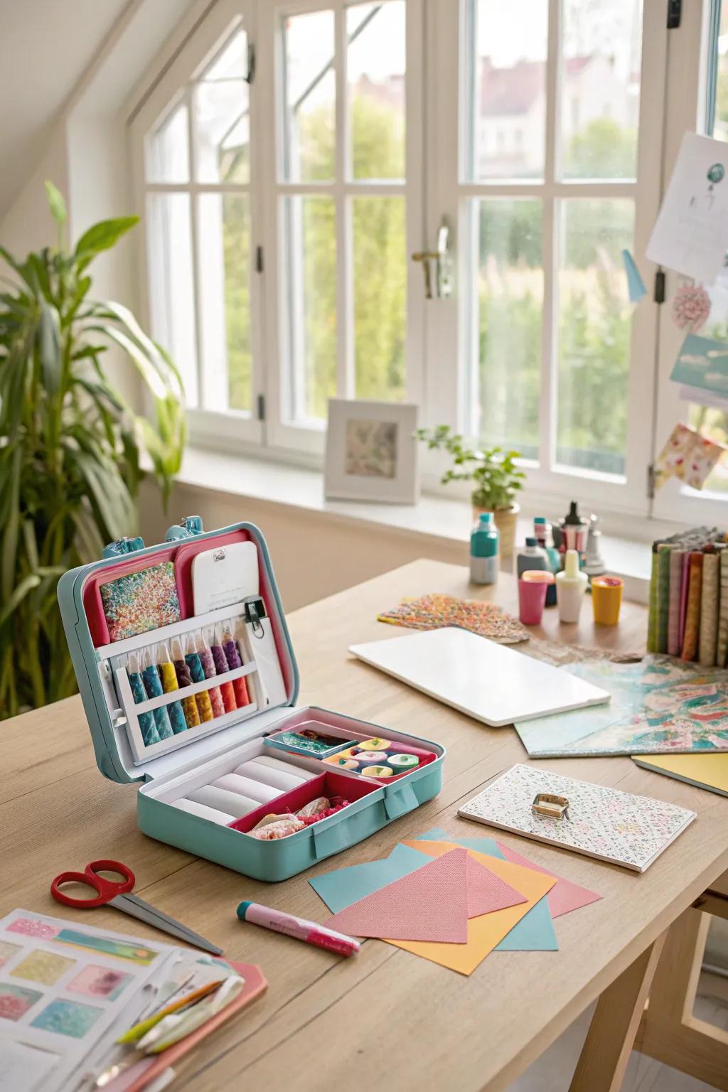 Craft kits provide a creative outlet and endless fun.