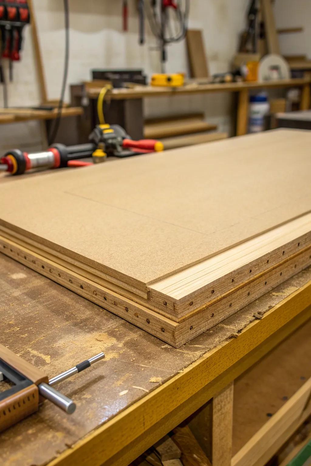Discover the unmatched versatility of MDF for your workbench—where craftsmanship meets precision.