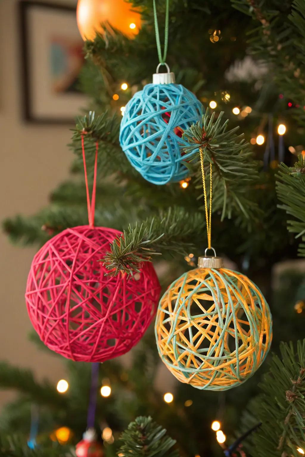 Celebrate the holidays with charming handmade ornaments.