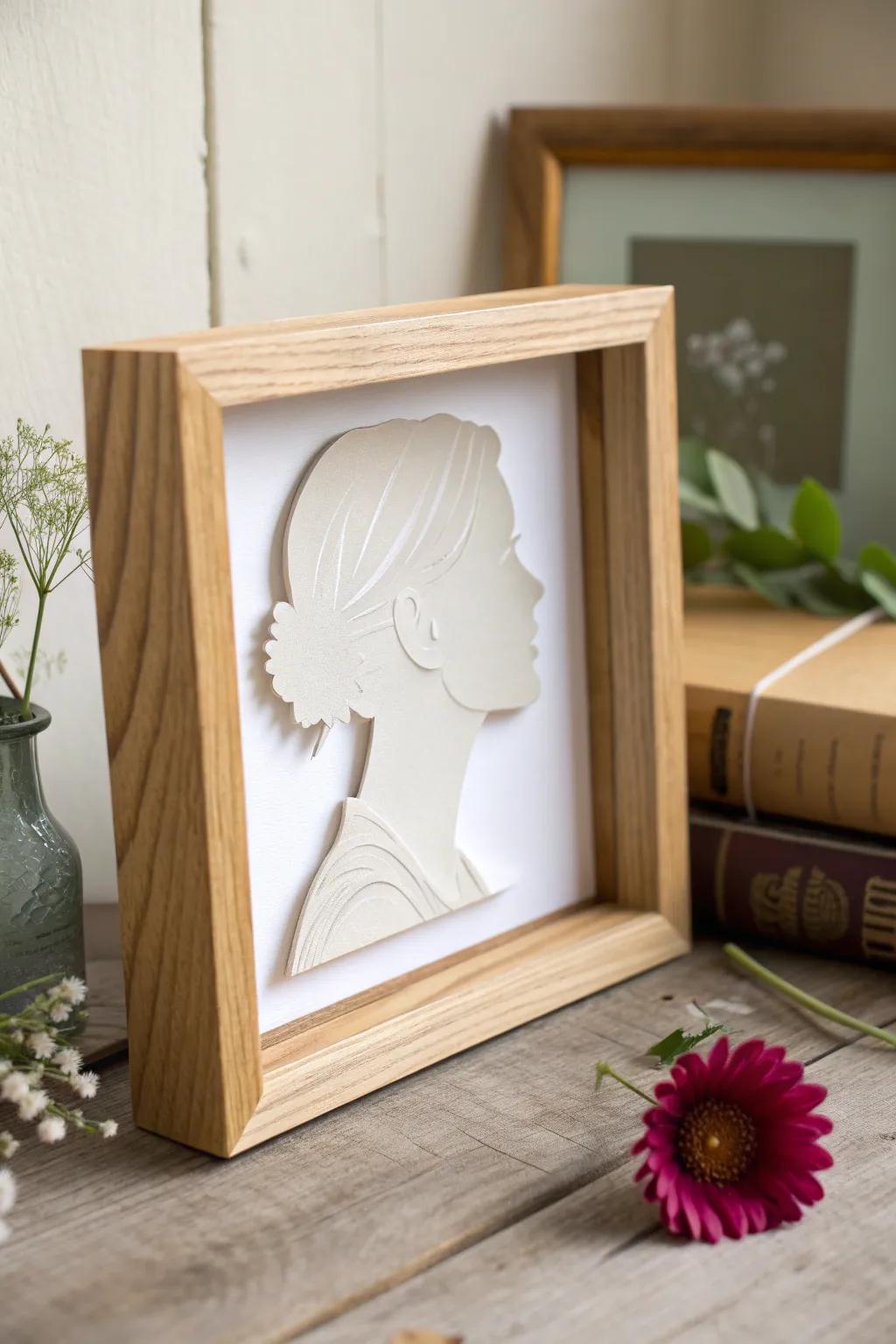 Embrace the allure of shadows with a 3D self-portrait that tells your story in layers.