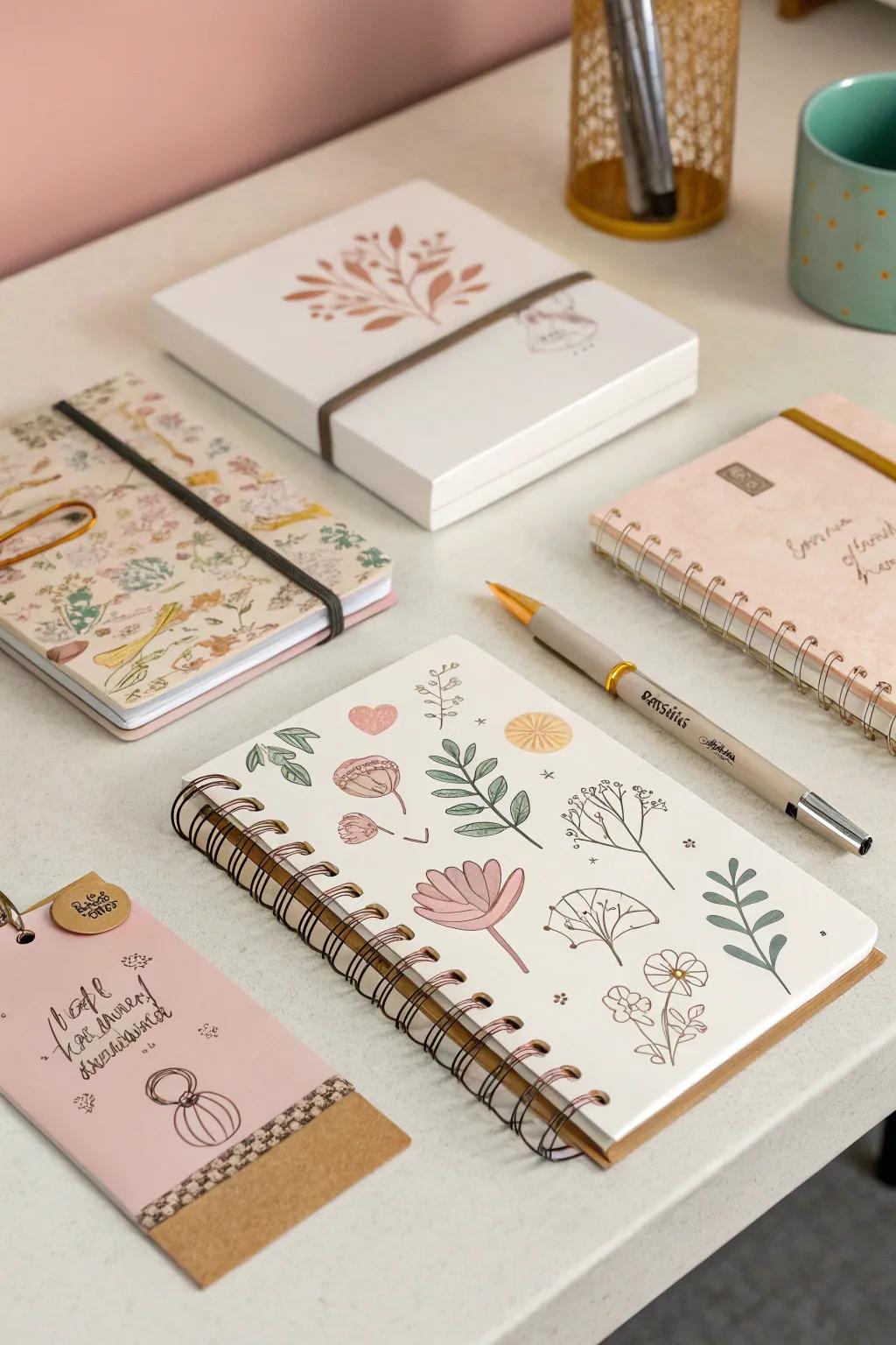 Customized stationery sets with a personal touch