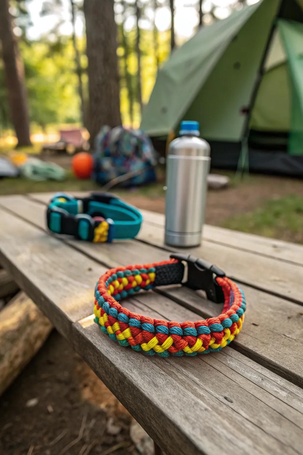 Durable and stylish, paracord bracelets are ready for adventure.