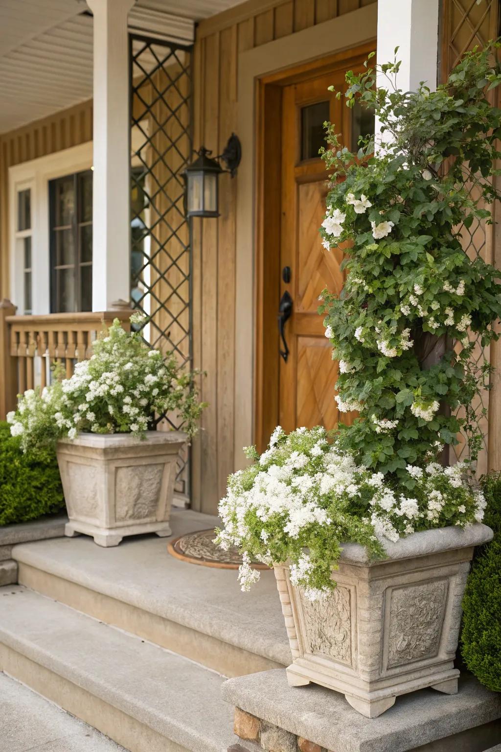 A sweet-scented welcome with jasmine and gardenias.