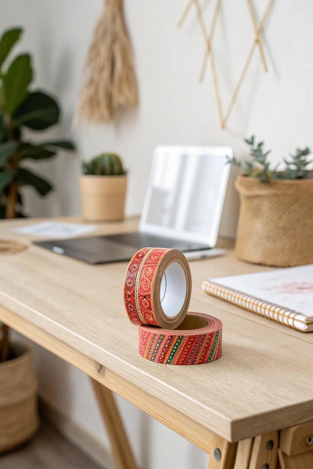 Redefine your planner game with a splash of vibrant washi tape magic!