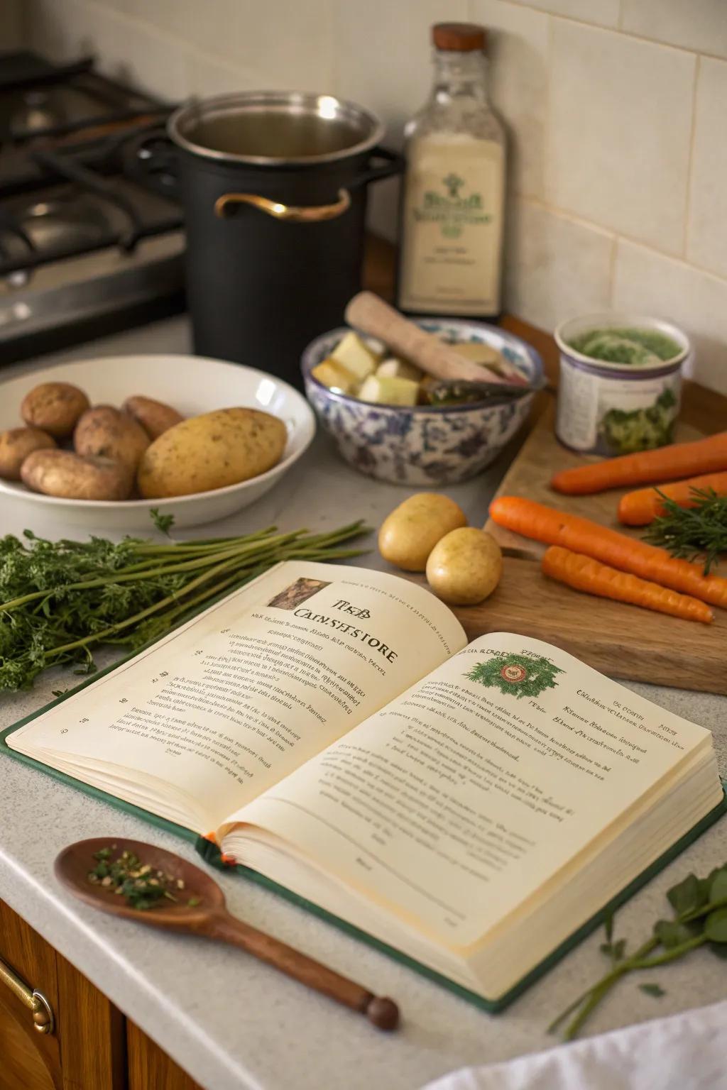 Irish cookbooks offer a culinary journey through traditional and modern recipes.