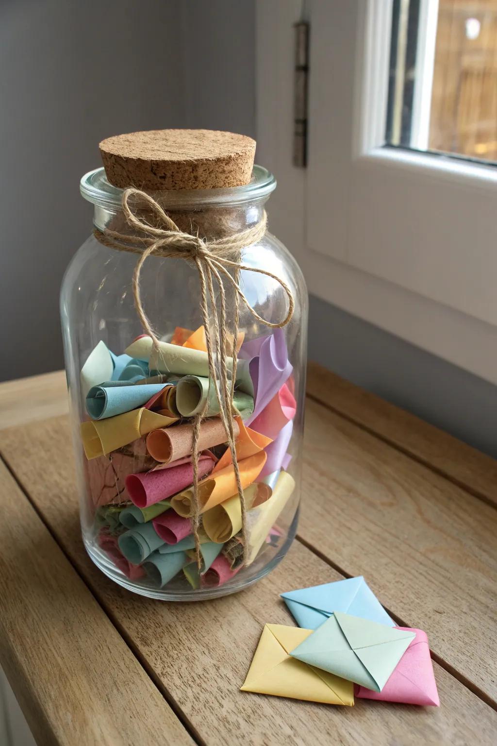 Capture cherished memories with a Birthday Wish Jar—where heartfelt wishes become timeless keepsakes.
