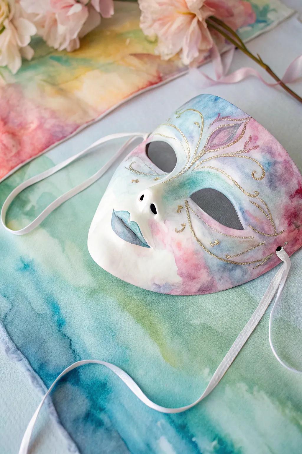 Whimsical watercolor: A dreamy design with soft, blended hues.