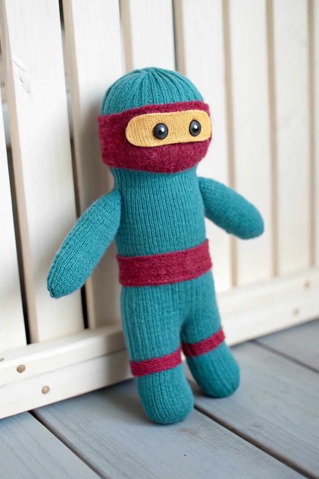 Transform your lonely socks into playful ninja puppets! Dive into the art of simple, charming crafts and let your creativity shine.