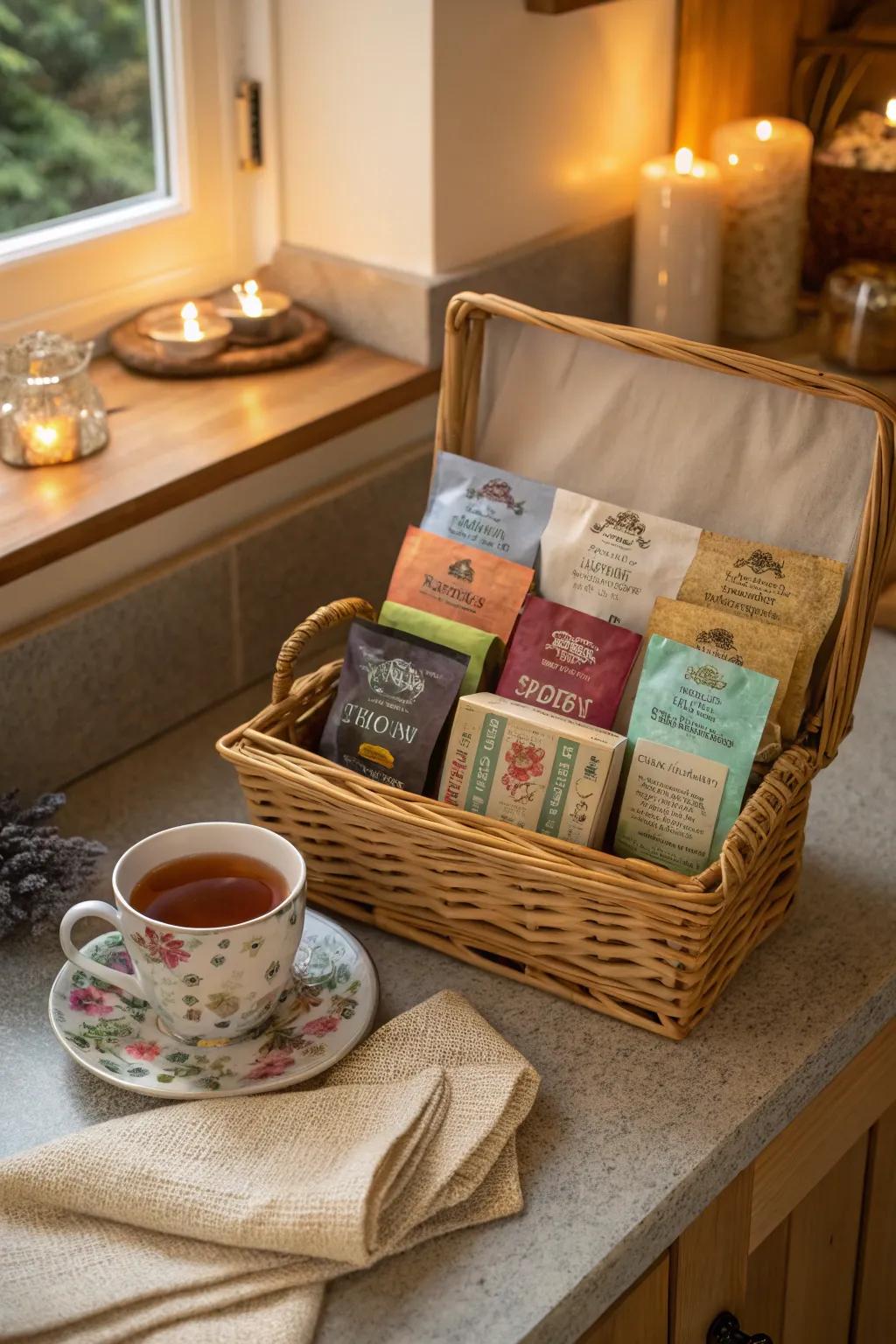 A delightful treat for tea aficionados.