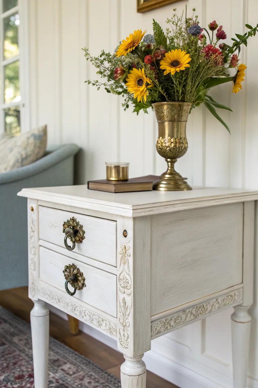 Transform your space with unique vintage hardware for a charming antique touch.
