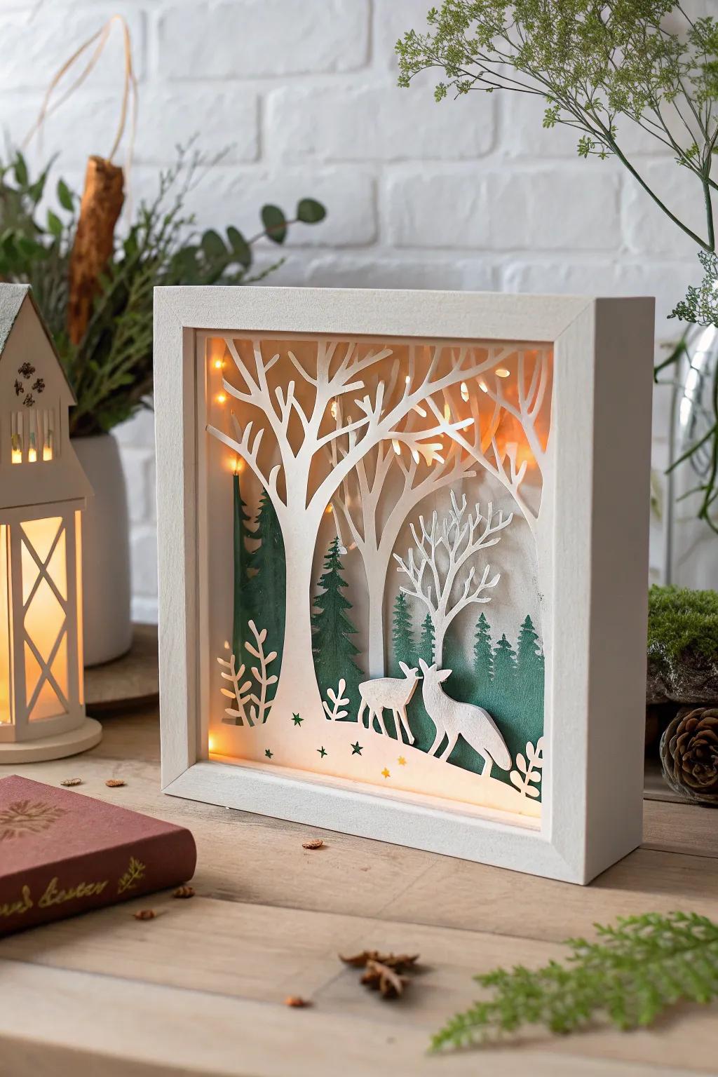 Discover the enchanting world of interactive shadow boxes—where craftsmanship meets storytelling in stunning layers of vinyl art.