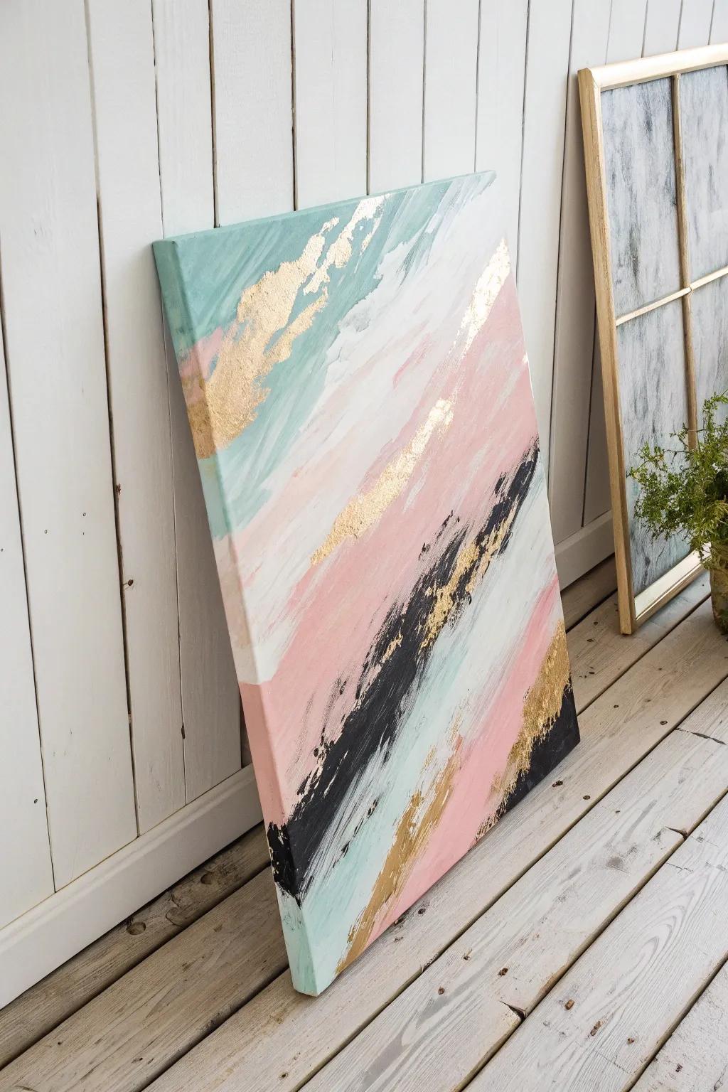 Unleash your creativity with abstract expressionism: a dance of colors and emotions on canvas.