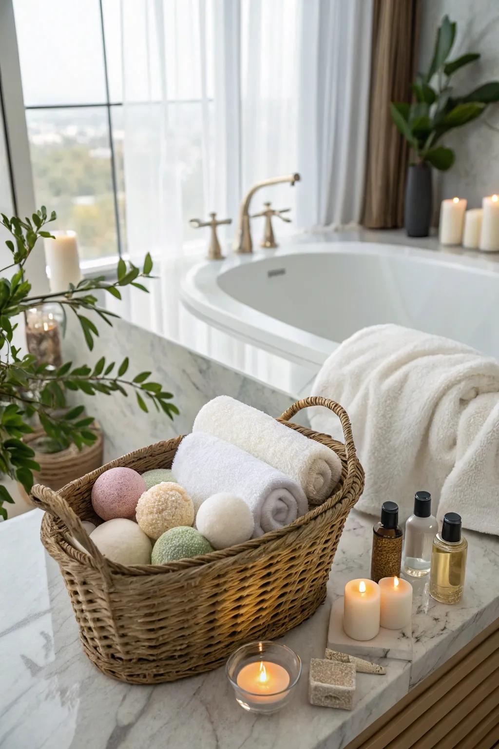 Indulge in the ultimate home spa experience with these essentials.