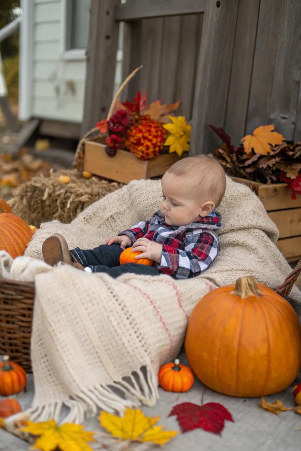 Incorporate seasonal decor to celebrate each month in a unique way.