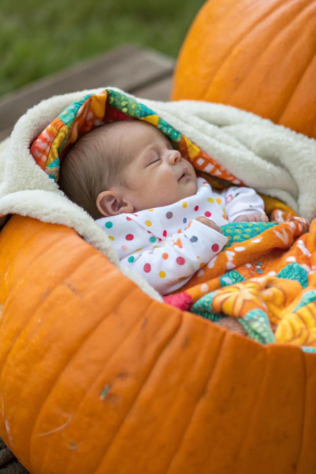 A soft blanket adds comfort and style to the photoshoot.