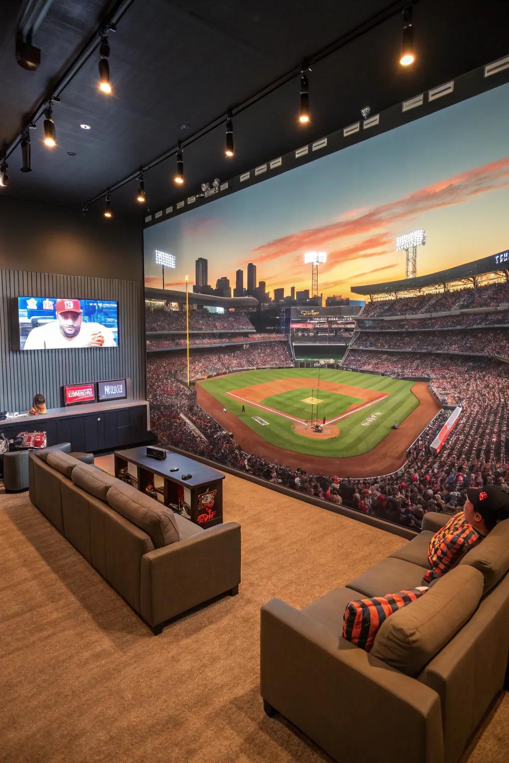 Feel the excitement of the stadium in your own home.