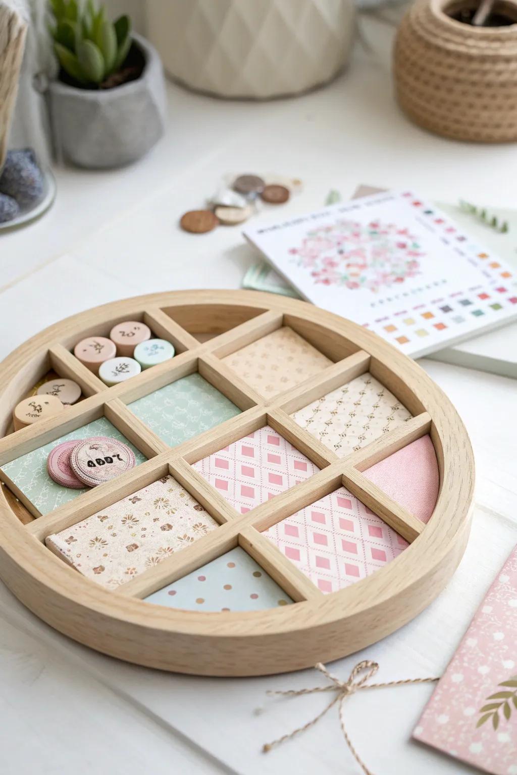 Discover hidden treasures with our minimalist punch board gift—perfect for a birthday surprise!